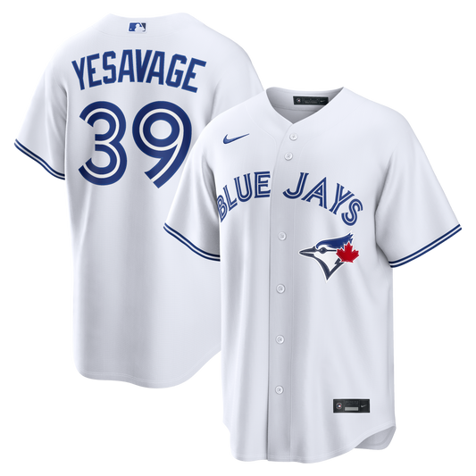 Trey Yesavage Toronto Blue Jays Home Replica Jersey - White | Stitched Baseball Jersey TJS0764