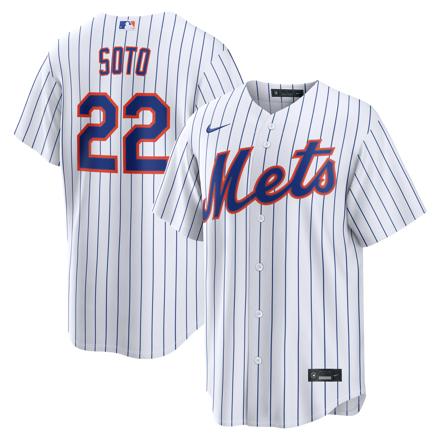Juan Soto New York Mets Home Replica Jersey - White | Stitched Baseball Jersey TJS0769