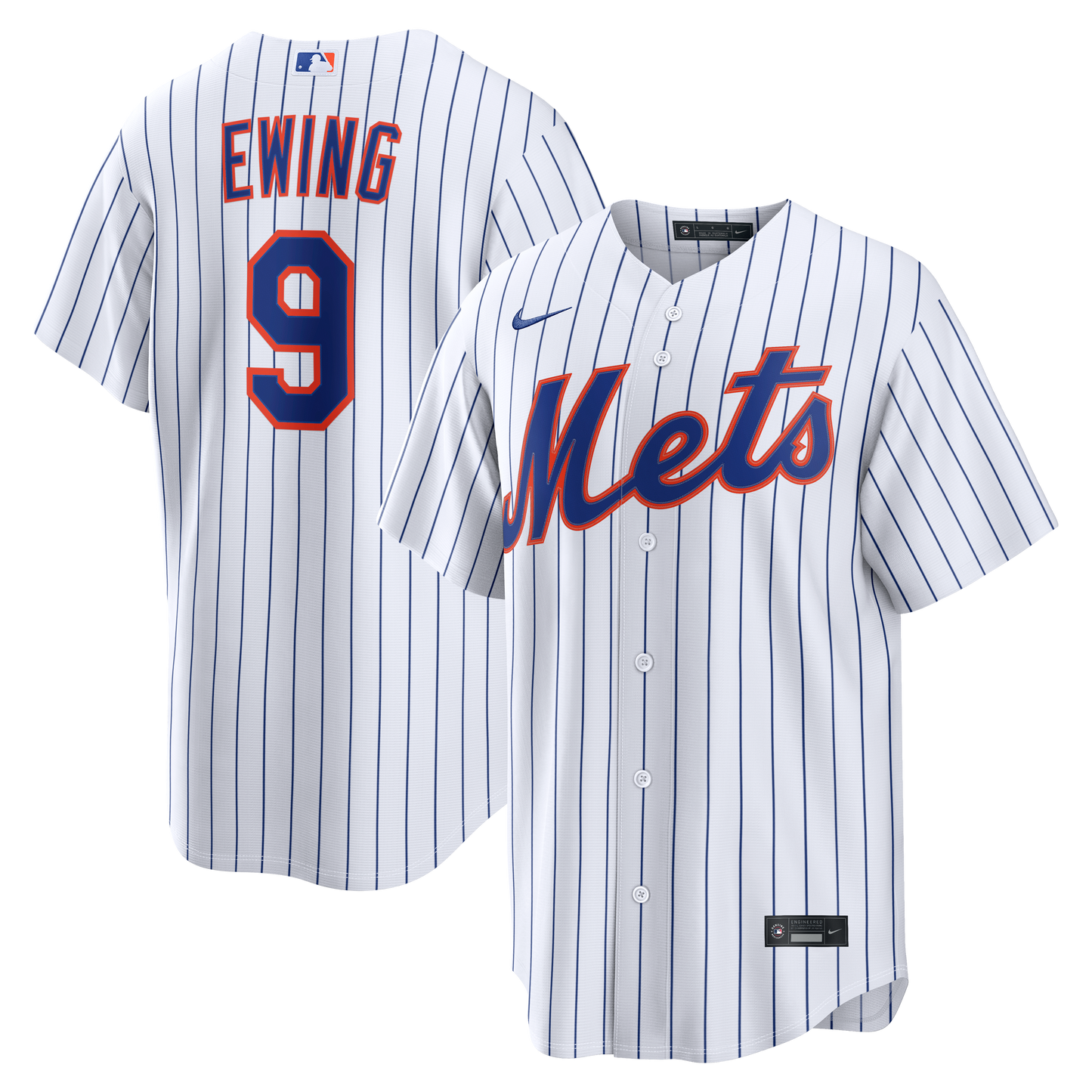 AJ Ewing New York Mets Home Replica Jersey - White | Stitched Baseball Jersey TJS0929