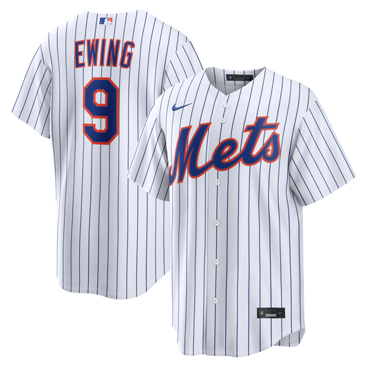 AJ Ewing New York Mets Home Replica Jersey - White | Stitched Baseball Jersey TJS0929