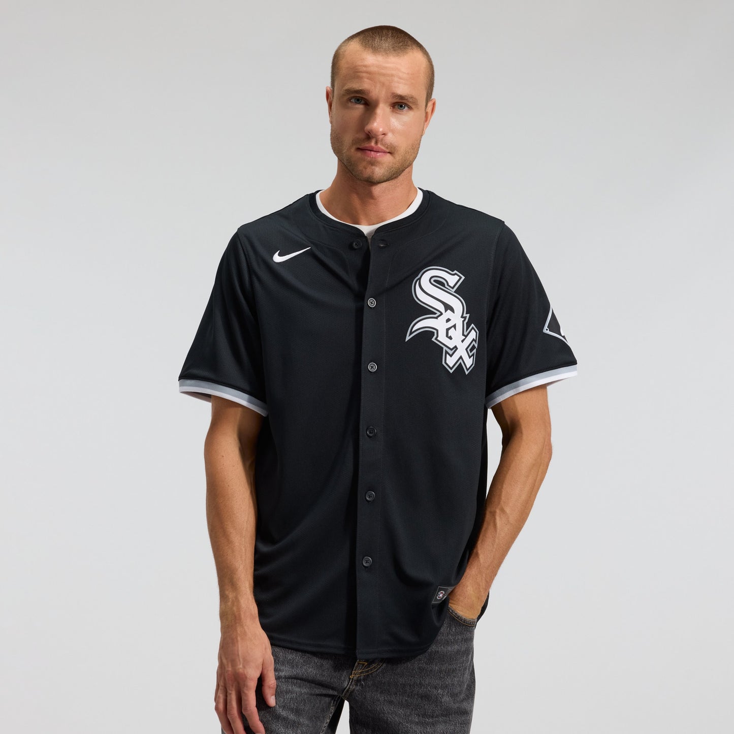 Chicago White Sox Alternate Limited Jersey - Black | Stitched Baseball Jersey TJS1014