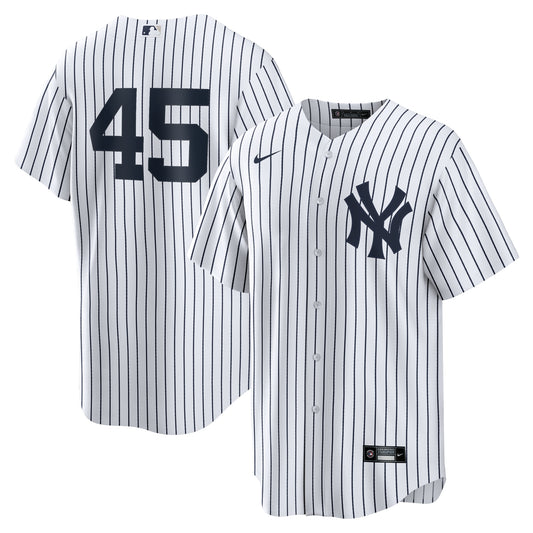 Gerrit Cole New York Yankees Home Replica Player Name Jersey - White | Stitched Baseball Jersey TJS1073