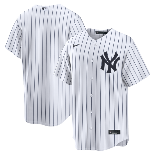 New York Yankees Home Replica Jersey - White | Stitched Baseball Jersey TJS1136