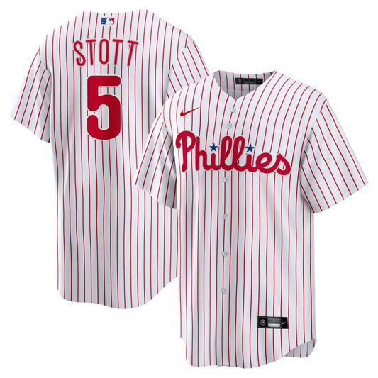 Bryson Stott Philadelphia Phillies Replica Player Jersey - White | Stitched Baseball Jersey TJS1164
