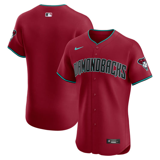 Arizona Diamondbacks Alternate 2 Elite Jersey - Red | Stitched Baseball Jersey TJS1196