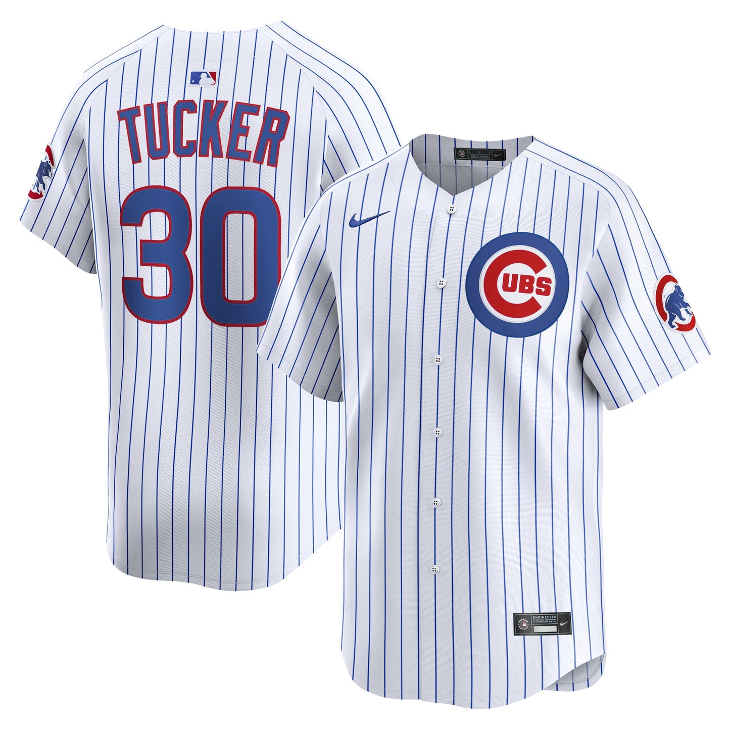 Kyle Tucker Chicago Cubs Home Limited Player Jersey - White | Stitched Baseball Jersey TJS1251