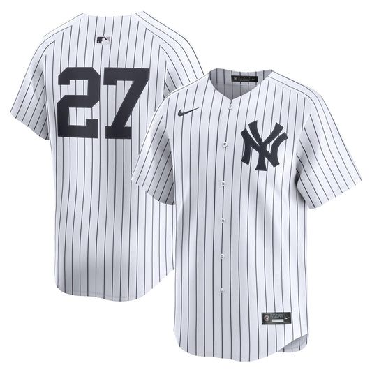 Giancarlo Stanton New York Yankees Home Limited Player Jersey - White | Stitched Baseball Jersey TJS1172