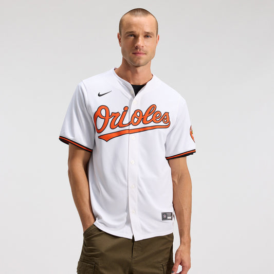Baltimore Orioles Home Limited Jersey - White | Stitched Baseball Jersey TJS1119