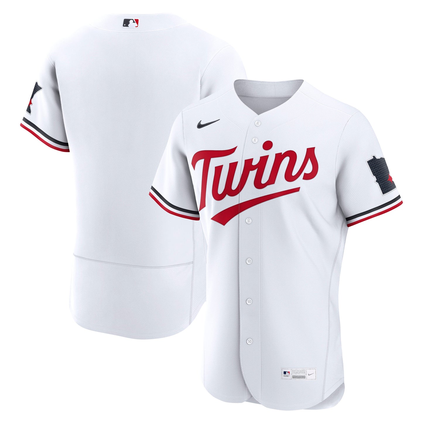 Minnesota Twins Home Jersey - White | Stitched Baseball Jersey TJS1157