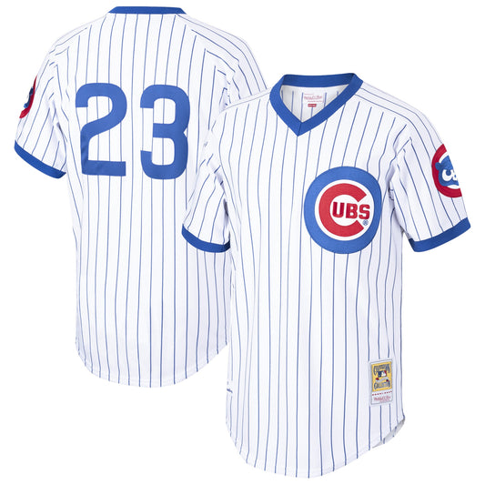 Ryne Sandberg Chicago Cubs Cooperstown Collection 1987 Player Jersey - White | Stitched Baseball Jersey TJS1479