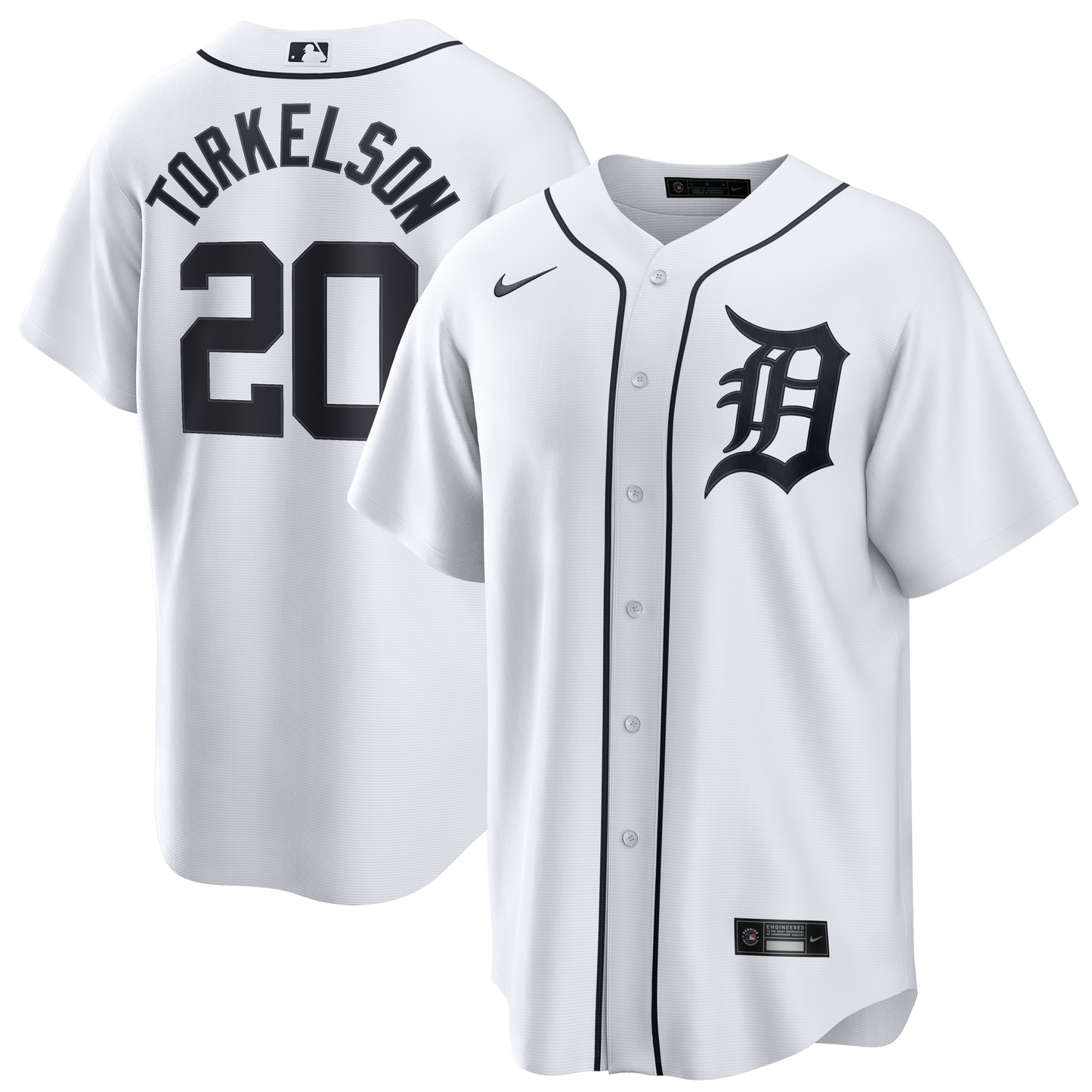 Spencer Torkelson Detroit Tigers Home Replica Jersey - White | Stitched Baseball Jersey TJS1511