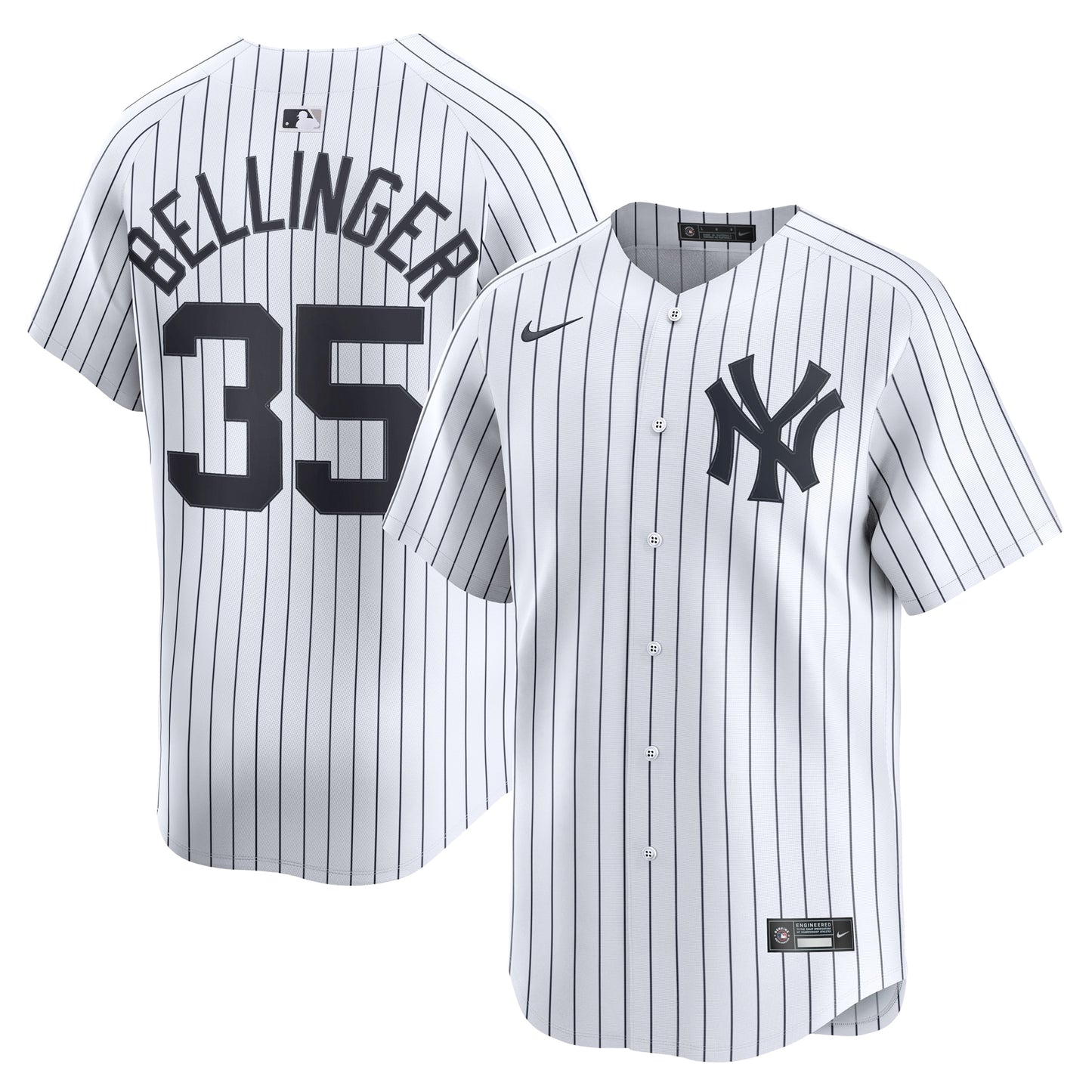 Cody Bellinger New York Yankees Home Limited Player Jersey - White | Stitched Baseball Jersey TJS1509