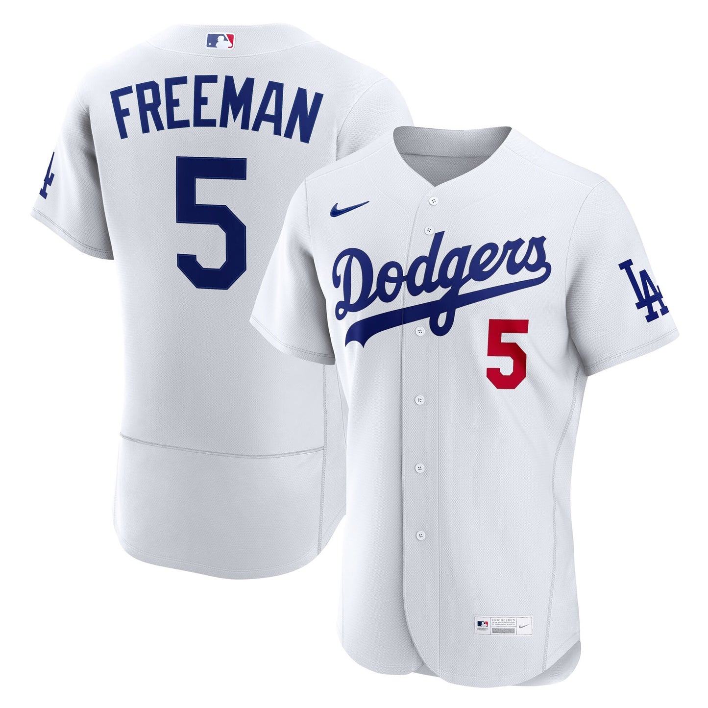 Freddie Freeman Los Angeles Dodgers Home Jersey - White | Stitched Baseball Jersey TJS1440