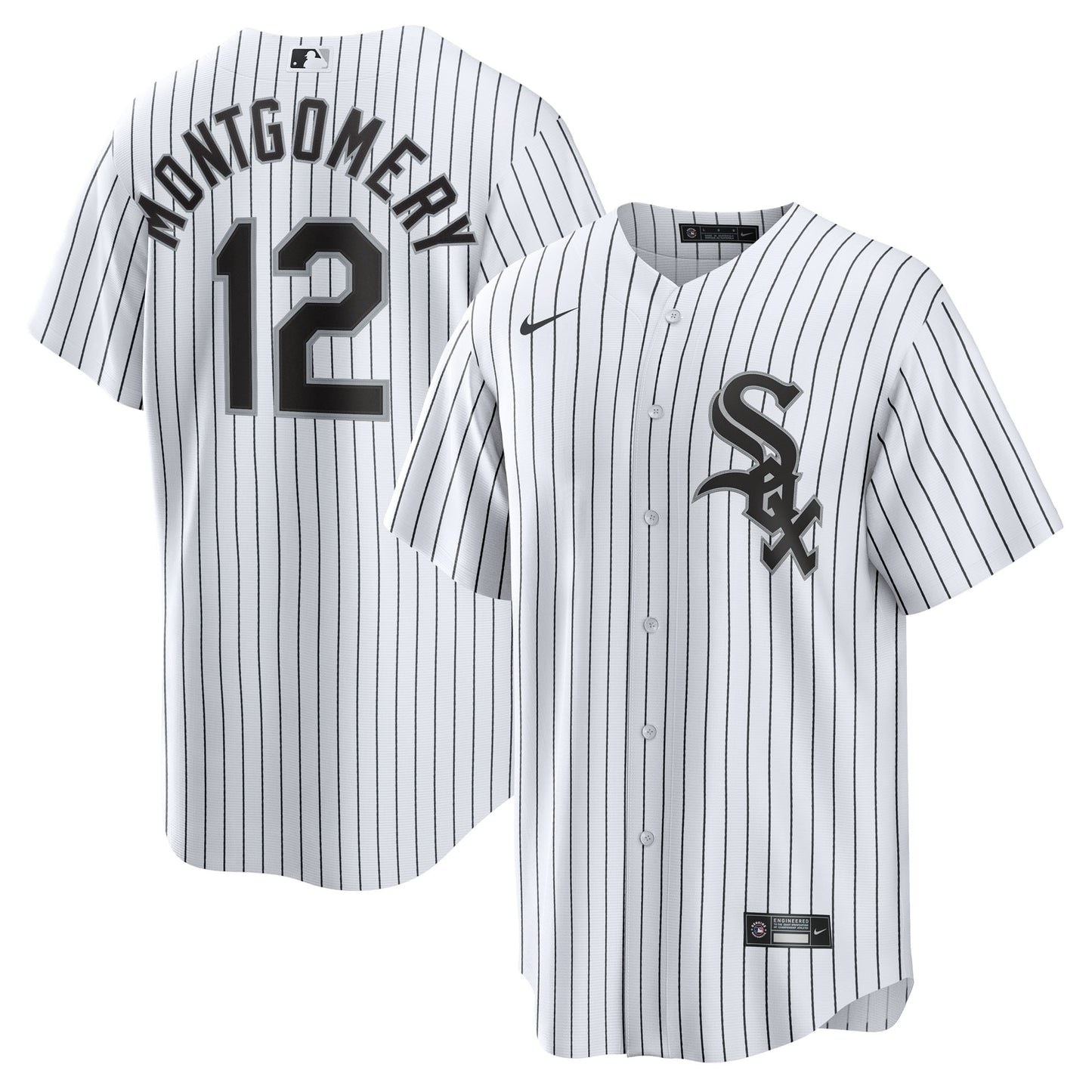 Colson Montgomery Chicago White Sox Home Replica Jersey - White | Stitched Baseball Jersey TJS1358