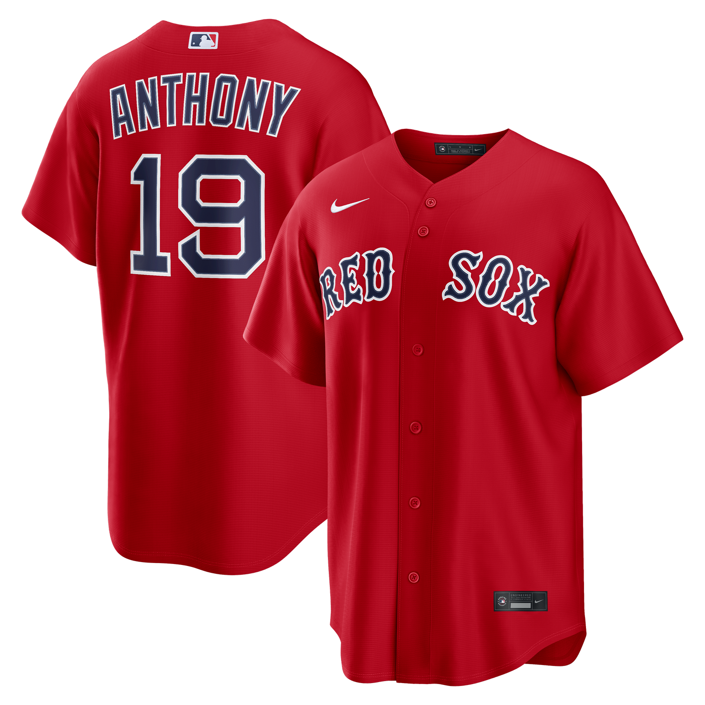 Roman Anthony Boston Red Sox Alternate Replica Jersey - Red | Stitched Baseball Jersey TJS1617