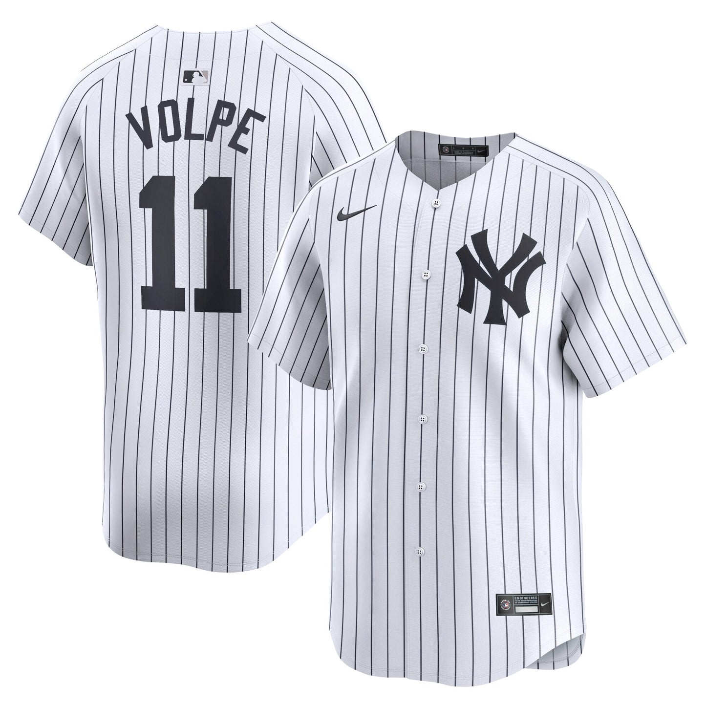 Anthony Volpe New York Yankees Home Limited Player Jersey - White | Stitched Baseball Jersey TJS1603