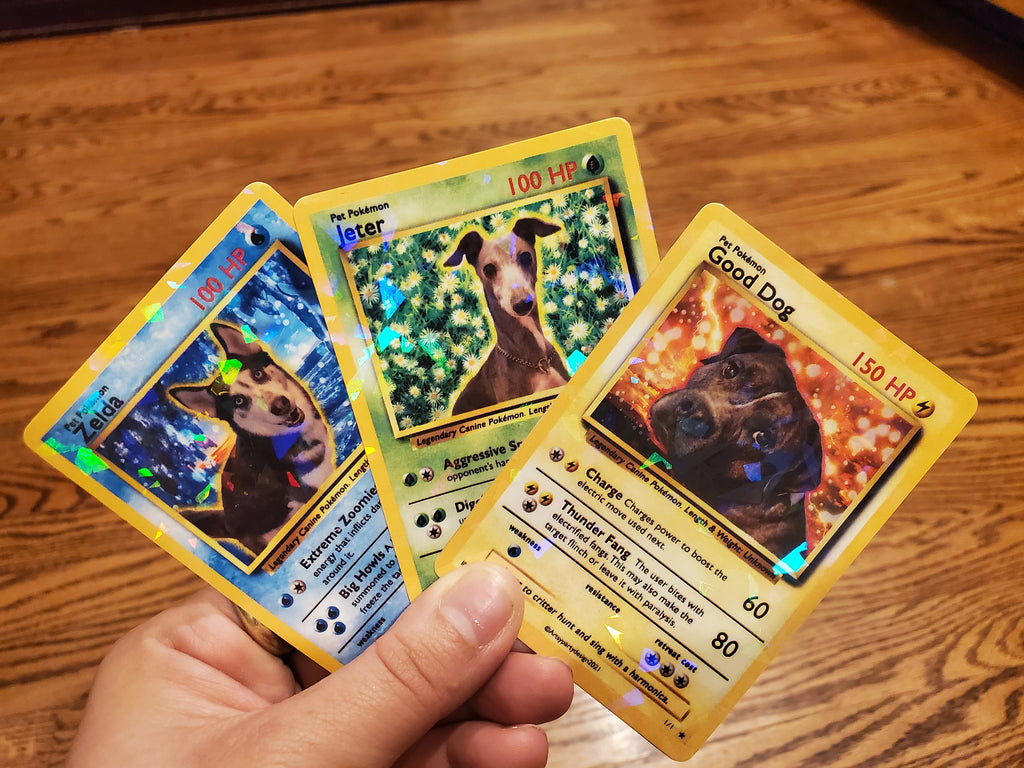 Custom Pokemon Card, Print Your Own Card, Holographic Custom Cards, Proxy Card Print, MTG Print Cards, Print Trading Cards, Print Pokemon