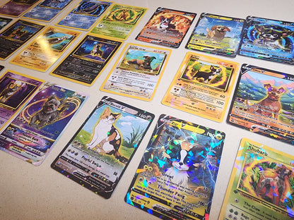 Custom Pokemon Card, Pet as Pokemon , Pokemon Card, Turn your pet into a Pokemon, Pokemon Illustration, Artist rendit...