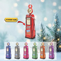 Gas Pump Christmas Ornament 2D , Funny Gas Pump Ornament, Fuel Pump Ornament Gift, Gasoline Pump Ornament, Gas Statio...