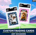 Sport Card for Pets, Custom Pet Cards, ESA Card, K9 Custom Cards, Service dog card, Custom Sport cards for Pets, Pet Card, Pet memorial