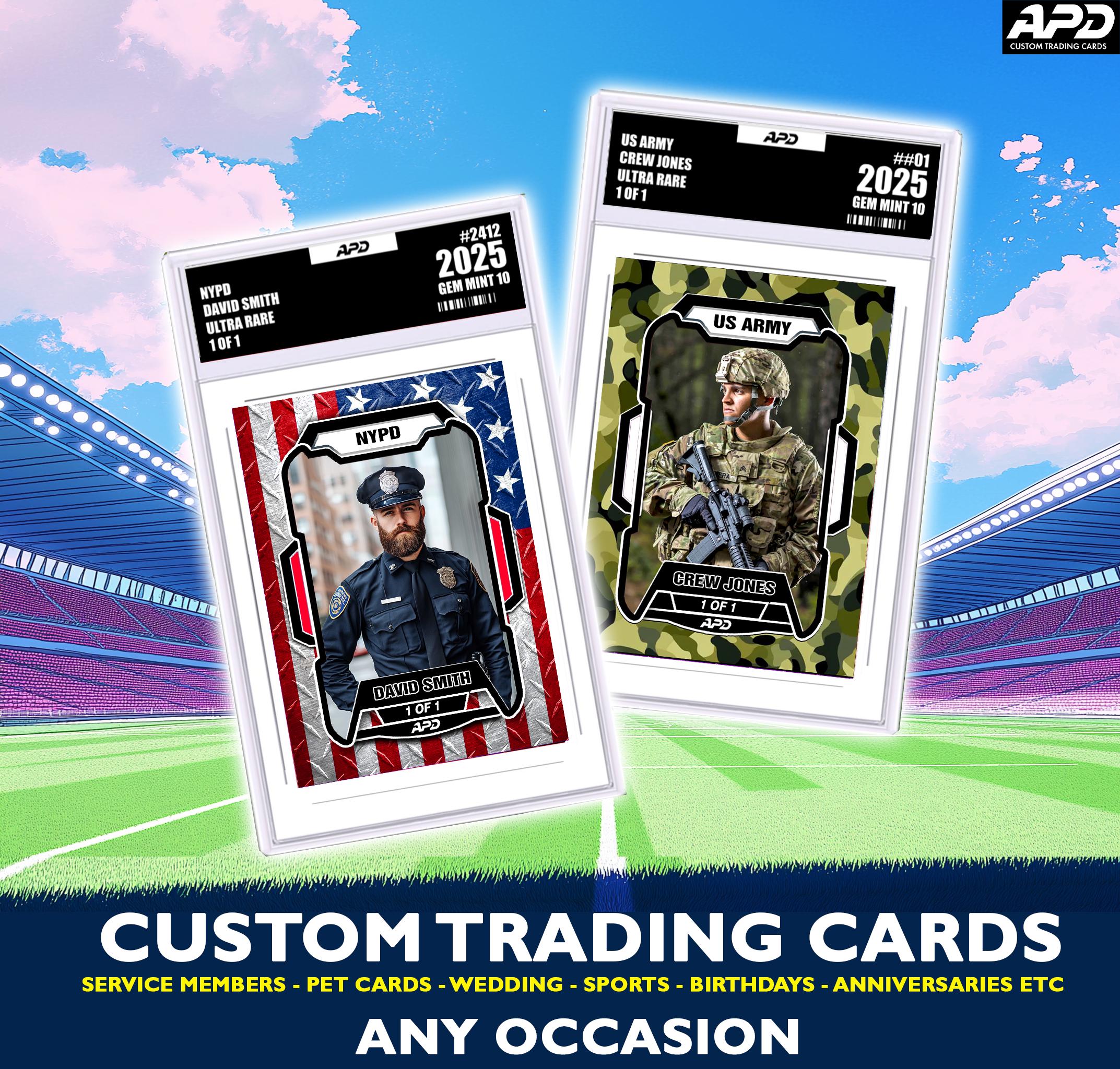 Sport Card for Pets, Custom Pet Cards, ESA Card, K9 Custom Cards, Service dog card, Custom Sport cards for Pets, Pet Card, Pet memorial