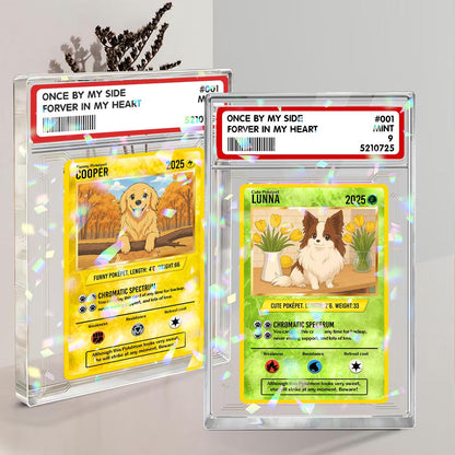 Custom Poke Pet Hologram Plaque, Custom Animal phôt Gift for Pet Lovers, Unique Keepsake for Dogs, Custom Cat & Dog g...