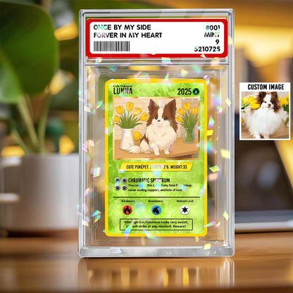 Custom Poke Pet Hologram Plaque, Custom Animal phôt Gift for Pet Lovers, Unique Keepsake for Dogs, Custom Cat & Dog g...