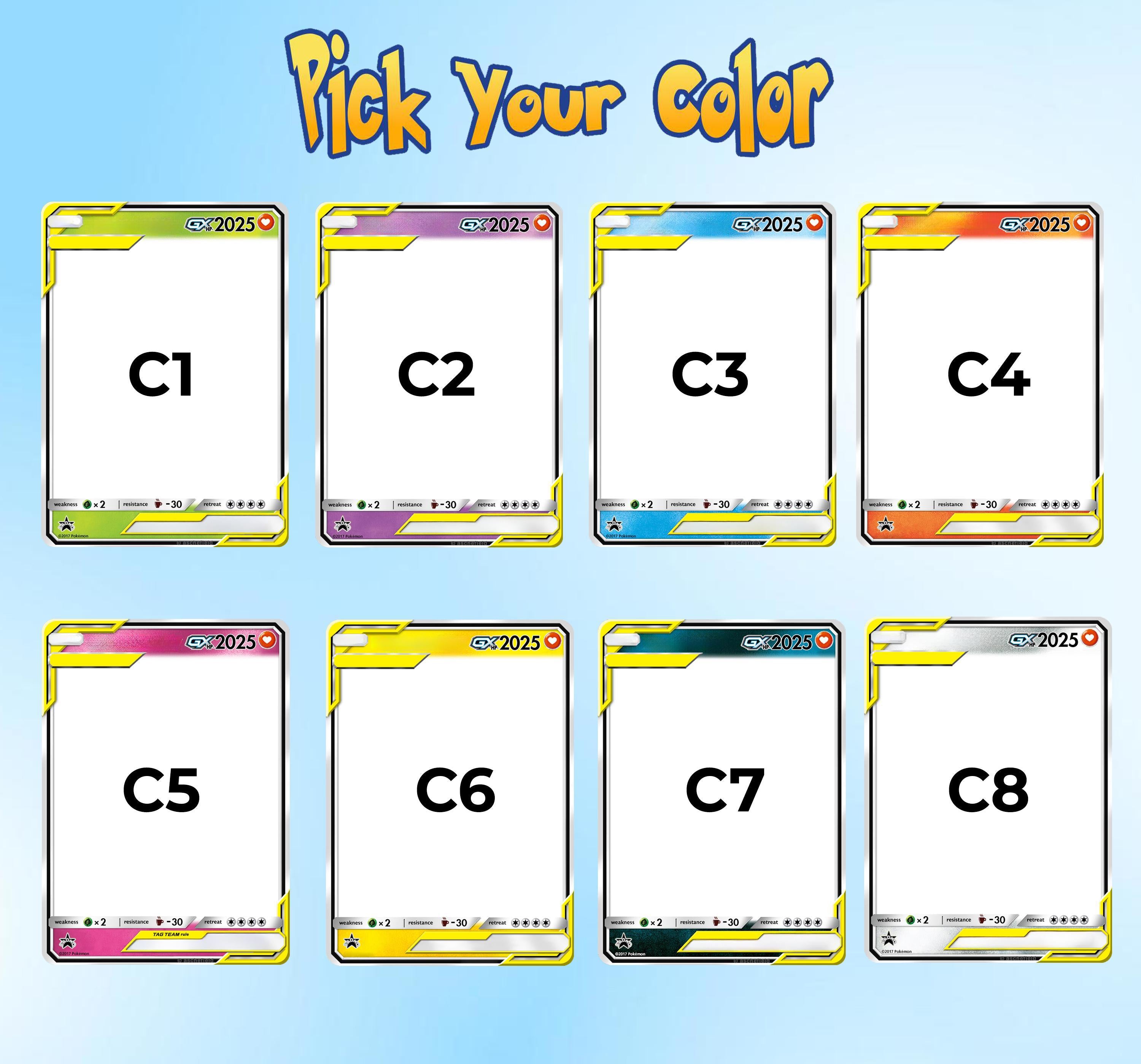 Personalized Pokemon Back to School Card, Custom Anime Style Student Gift, First Day of School Card, Custom Card for Kids, Gift for Boy Girl