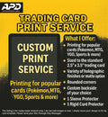 Custom Pokemon Card, Print Your Own Card, Holographic Custom Cards, Proxy Card Print, MTG Print Cards, Print Trading Cards, Print Pokemon