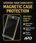 Magnetic Card Holder, Magnetic Case, Trading Card Case, Pokemon card holder, TCG Card Case, TCG Card holder, Acrylic Case