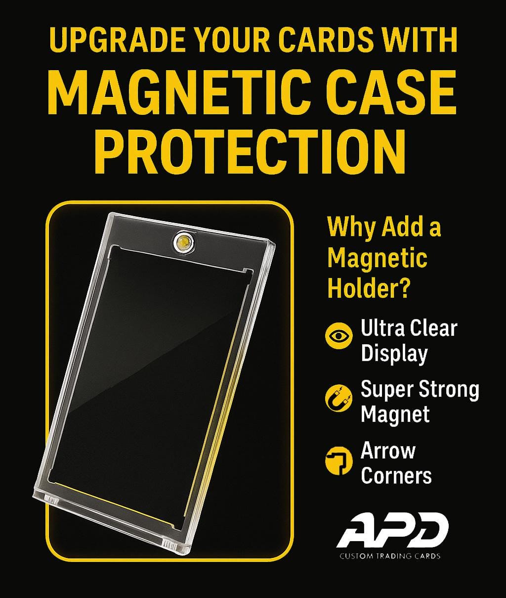 Magnetic Card Holder, Magnetic Case, Trading Card Case, Pokemon card holder, TCG Card Case, TCG Card holder, Acrylic Case