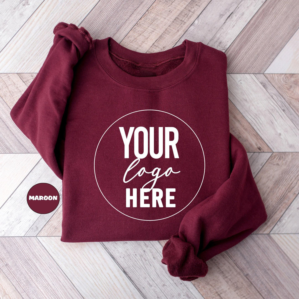 Custom Text Sweatshirts, Personalized Saying Hoodie, Customized Name Women Outfit, Personalised Logo Clothing, Custom...
