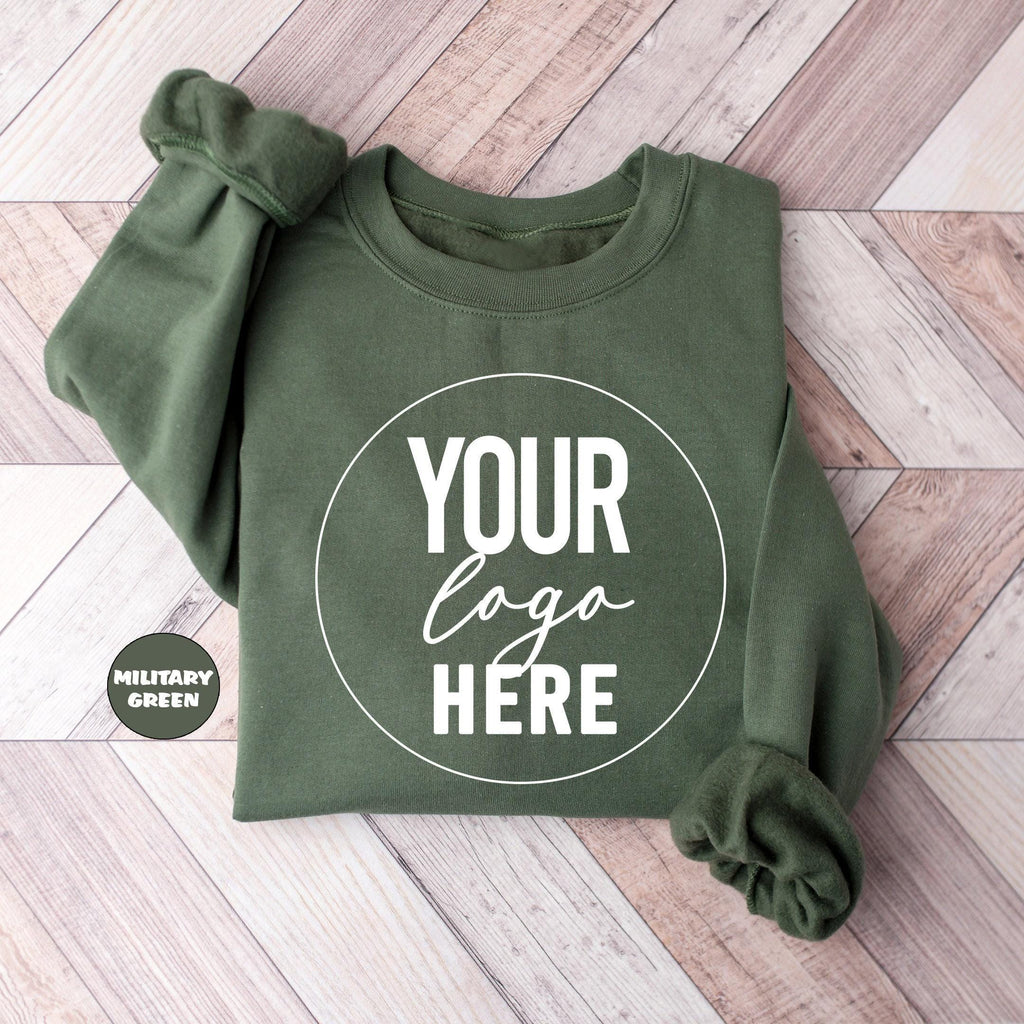 Custom Text Sweatshirts, Personalized Saying Hoodie, Customized Name Women Outfit, Personalised Logo Clothing, Custom...