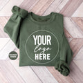 Custom Text Sweatshirts, Personalized Saying Hoodie, Customized Name Women Outfit, Personalised Logo Clothing, Custom...