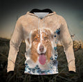 Australian Shepherd Tthj Nby Unisex 3D Hoodie All Over Print