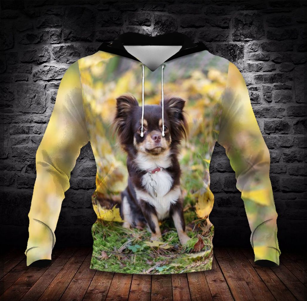 Chihuahua Dadj Ltl Unisex 3D Hoodie All Over Print
