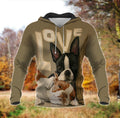 Boston Terrier Tthj Nby Unisex 3D Hoodie All Over Print