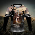 English Springer Spaniel Pheasant Hunting Tthj Nby Unisex 3D Hoodie All Over Print