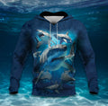 Shark Tthj Lbht Unisex 3D Hoodie All Over Print
