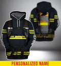 Firefighter Personalized Best Unisex 3D Hoodie All Over Print