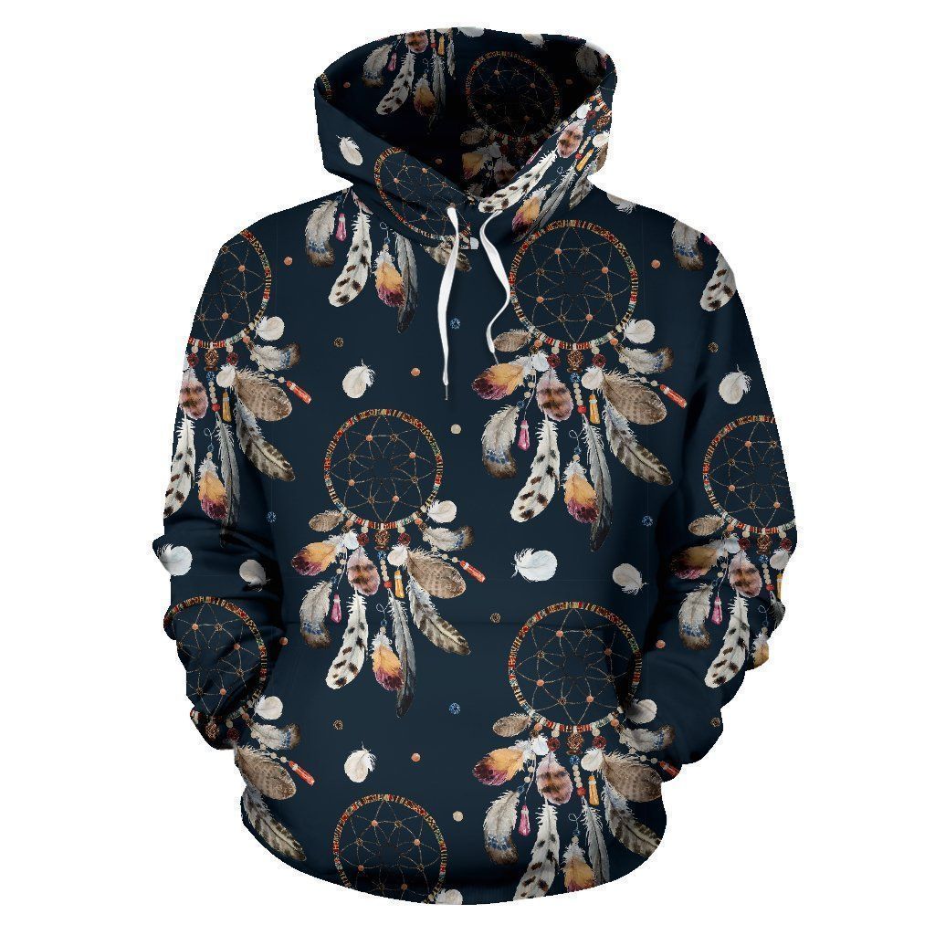 Dreamcatcher Black Basic Unisex 3D Hoodie All Over Print