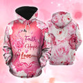 Breast Cancer Flamingo Unique Unisex 3D Hoodie All Over Print