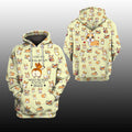 Corgi So Lovely Beige Cute Unisex 3D Hoodie All Over Print