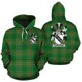 Carleton Ireland Green Plaid Amazing Unisex 3D Hoodie All Over Print