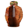 Layered Meat Hoodie, Meat Lover Hoodie, Realistic Food Print Hoodie, 3D Meat Slice Hoodie, Funny Food Hoodie