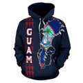 Guam In Me Polynesian Navy Amazing Unisex 3D Hoodie All Over Print