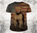 Cane Corso Dog Camo graphic t-shirt, unisex cotton tee