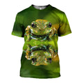 Frog graphic t-shirt, unisex cotton tee