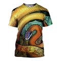 Rat Snake Art graphic t-shirt, unisex cotton tee
