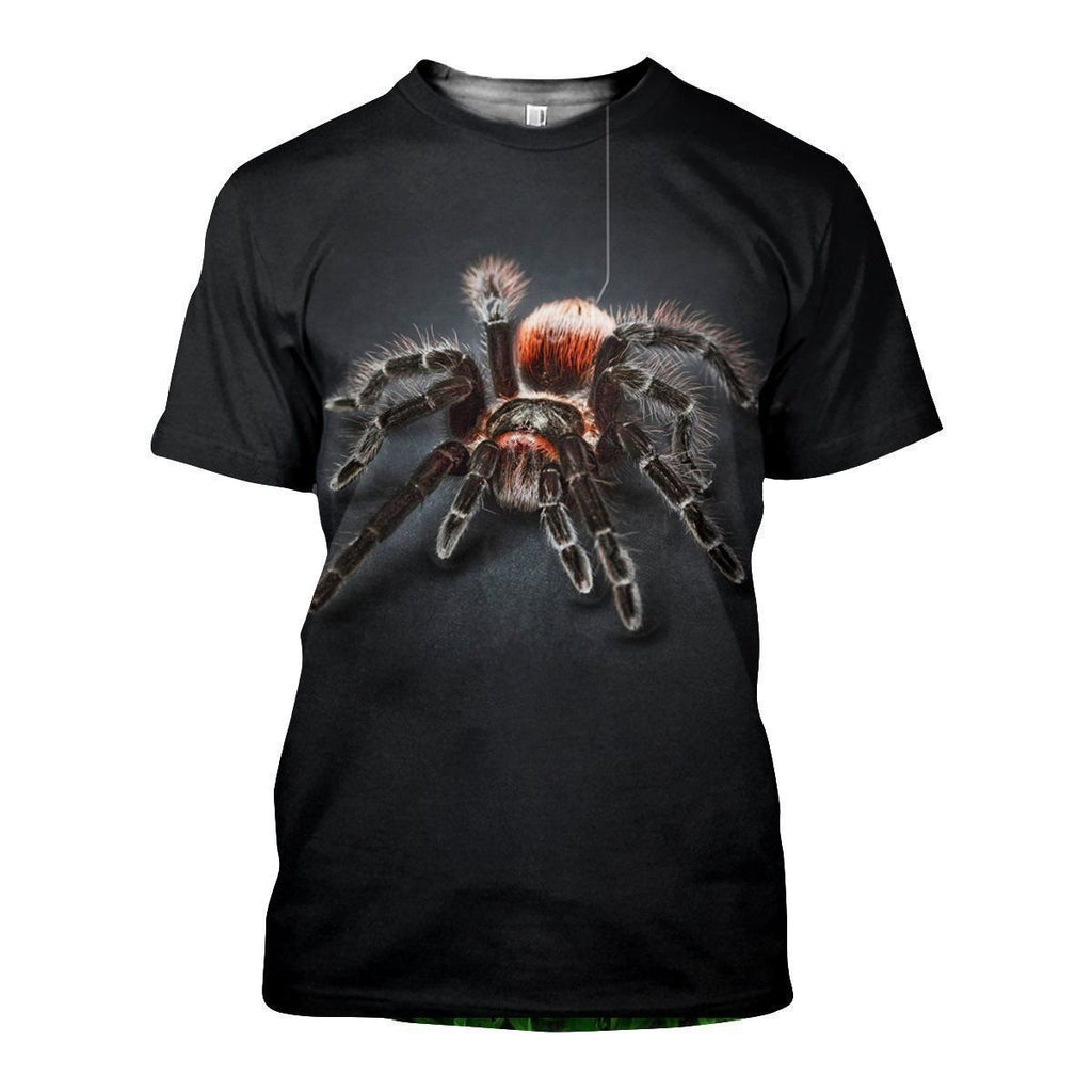 Brown Spider graphic t-shirt, unisex cotton tee